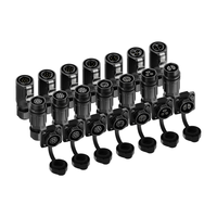 Connecteur circulaire industriel E-Weichat LP16 2 3 4 5 7 8 9 broches mâle femelle LED connecteur de fil étanche connecteur d'alimentation IP68
