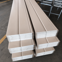 Maison conteneur préfabriquée, mur extérieur en métal, panneau en acier Galvalume sculpté, isolé en PU, 20 mm, imperméable