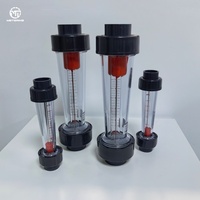 Plastic Rotameter Nominal Pressure 0.6MPa Temperature 55℃ for Liquid Measurement Flange Connection