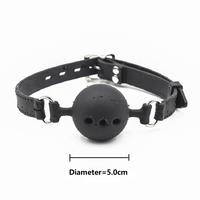 Jouet sexuel en silicone souple, bâillon bouche ouverte BDSM pour couple