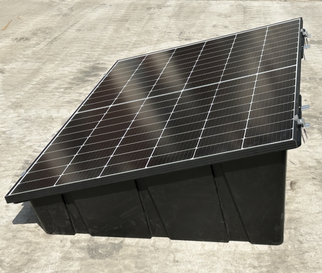 Solar Panel Mounting Plastic PP Tray Ballasted System for Flat Roof