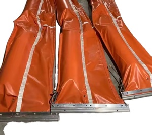 Shoreline ve Dock koruması için özelleştirilebilir turuncu PVC petrol sızıntısı çevreleme bomu deniz kirliliği bariyeri, ağır hizmet - Product Image 1