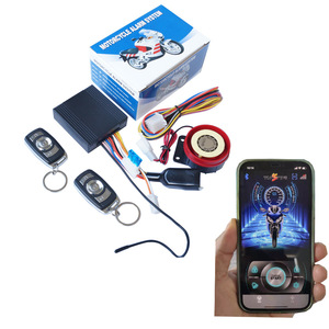 Alarm motor, kontrol cerdas Alarm sepeda motor tanpa kunci sistem kontrol aplikasi ponsel kunci mesin listrik sirene Alarm sepeda motor - Product Image 4