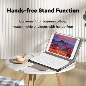 <b>Customization</b> PU Casekeyboard 2026 Cell Phone Keyboard Protective <b>Case</b> Cover with Magnet Cover for 9-11 and 10.1-Inch Tablet <b>PC</b> - Product Image 2