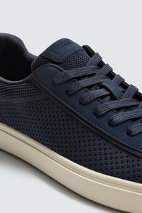 Nuevo Diseño, Zapatos Deportivos Negros de Malla para Hombre y <span class=keywords><strong>Mujer</strong></span>, de Caña Baja, con Cordones, Casuales, con Suela Gruesa Beige, Minimalistas, Estilo Urbano - Product Image 3