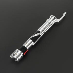 Nuevo sable <span class=keywords><strong>de</strong></span> luz LGT Count Dooku, asequible, con acabado metálico plateado, RGB, movimiento suave, para cosplay - Product Image 2