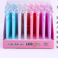 Professionnel fait non-toxiques dessin peinture bonne écriture créative licorne dessin animé mignon stylo neutre Lampe Stylo