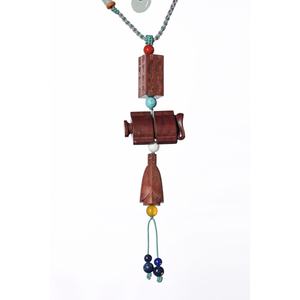 Collar de Madera de Jujube Thunderstruck, Collar Amuleto Protector Unisex Consecrado Contra el Mal - Product Image 6