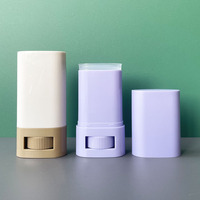 Conteneur vide en plastique pour déodorant en stick de 15 g et 20 g, tubes à visser, emballage pour baume déodorant