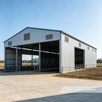 Poulailler préfabriqué moderne en structure acier avec ossature en acier galvanisé pour la production de poulets de chair et de poules pondeuses