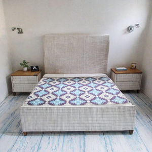 Alfombra Moderna Abstracta de Pelo Medio, Tejida, Estampada, de Lana/Seda, Reversible, para Sala de Estar, Hogar, Viajes y Oración - Product Image 3