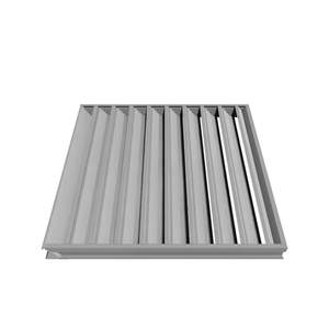 Persiana Vertical Eléctrica para Ventana, <span class=keywords><strong>Persianas</strong></span> Fijas de Diseño Moderno, Soluciones de Decoración, Impermeables, Resistentes al Viento, de Aluminio - Product Image 1