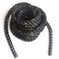 Cuerda de Batalla Yueda de Poliéster, 25/38/50 mm de Diámetro, 9/12/15 m de Longitud, Fabricantes de Yangzhou, Venta al por Mayor, Entrenamiento Físico