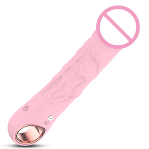 Masturbador femenino realista Juguete sexual para adultos 10 modos de vibración Estimulador del punto G del clítoris Consolador suave Silicona + ABS IPX5 - Product Image 1