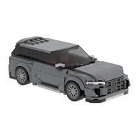MOC4228 City Series, Modelo de Auto, Bloques de Construcción Educativos DIY para Niños
