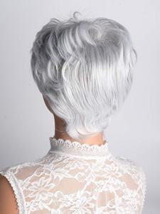 วิกผมสไตล์ยุโรปอเมริกันสำหรับผู้หญิงวัยกลางคนและผู้สูงอายุวิกผมระบายอากาศสวมใส่สบาย - Product Image 3