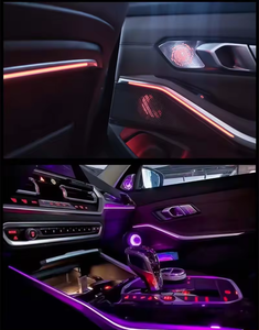 Illuminazione Ambientale LED a 64 Colori per Interni Auto <span class=keywords><strong>BMW</strong></span> Serie 3 G20 <span class=keywords><strong>G21</strong></span> 2020-2024, Accessori per Upgrade Atmosfera - Product Image 4