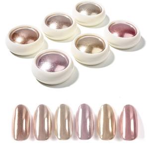 6Pcs Chrome Poudre À Ongles Métallique <span class=keywords><strong>Miroir</strong></span> Paillettes <span class=keywords><strong>Effet</strong></span> Holographique Métallique Chrome Poudre pour Ongles <span class=keywords><strong>Rose</strong></span> Or Chrome Poudre À Ongles - Product Image 2
