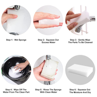 Éponge magique blanche SPIFIT en mousse de mélamine nano, formes personnalisées, fabriquée en Chine, absorbant l'eau, pour le nettoyage et le récurage des sols