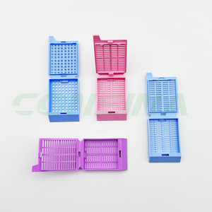 Hochwertige Labor-Einweg-Kassetten aus buntem Kunststoff zur Gewebeneinbettung für die Histologie - Product Image 4