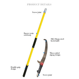 Draagbare telescopische boomtrimmer Glasvezel Lichtgewicht <span class=keywords><strong>trimmer</strong></span> voor lange afstanden Landschapsgereedschap - Product Image 3