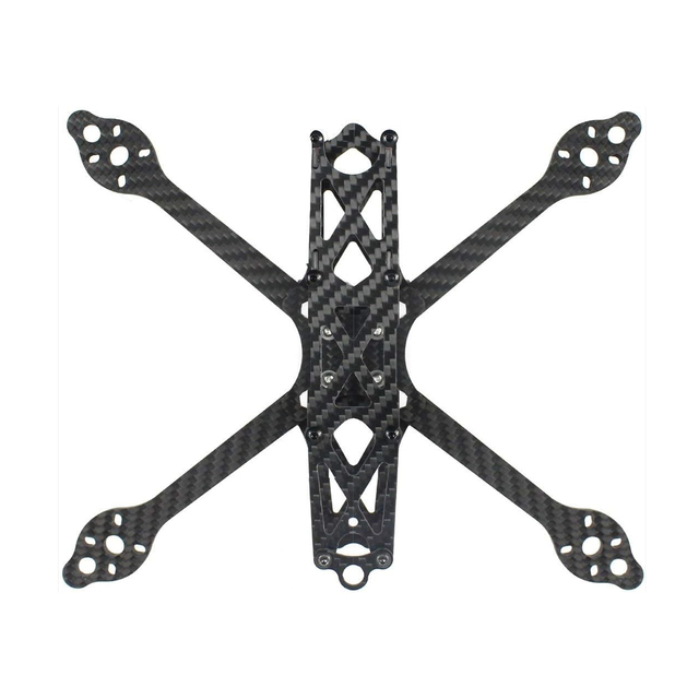 Factory Custom Carbon Fiber Drone Frame Part Kits for FPV