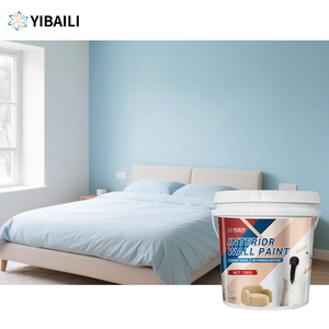L'emulsione ecologica acrilica può essere vernice in lattice per pareti interne colorate personalizzate per pareti bianche soggiorno camera da letto - Product Image 1