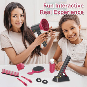 Set de Maquillaje de Juguete BJQ <span class=keywords><strong>para</strong></span> Peluquería <span class=keywords><strong>con</strong></span> Luz y Sonido, Juguetes de Salón de Belleza <span class=keywords><strong>para</strong></span> <span class=keywords><strong>Niñas</strong></span>, Juguete de Moda y Belleza - Product Image 6