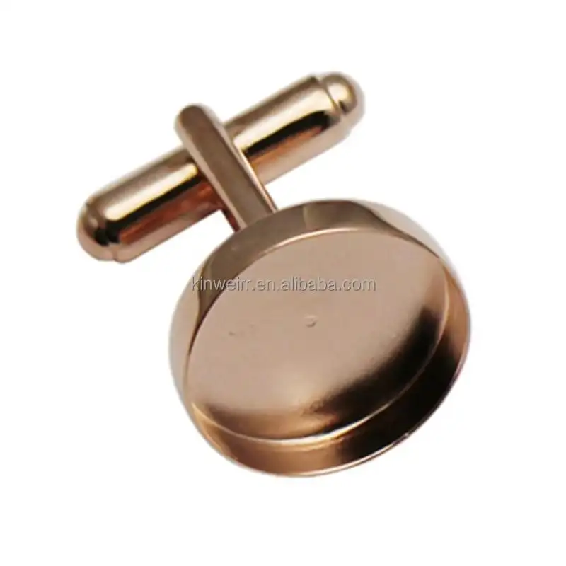 Nouveau Design en 2023 925 argent circulaire porte-bouton de manchette bijoux à bricoler soi-même accessoires porte-bouton de manchette chemise formelle porte-bouton de manchette