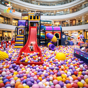 Parque Infantil Interior de Fibra de Vidrio con Temática de Circo para Niños, Centro de Entretenimiento Familiar, Equipo para Parques de Atracciones, Centro Comercial - Product Image 1