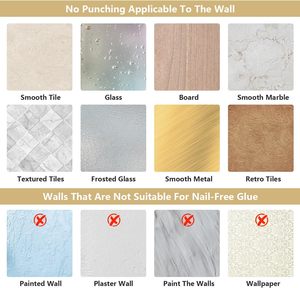 Étagères murales en aluminium <span class=keywords><strong>pour</strong></span> salle de bain, étagère de <span class=keywords><strong>douche</strong></span>, support de rangement mural - Product Image 6