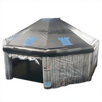 Envío Aéreo Gratuito, Carpa Inflable de Playa de 8m, Carpa Inflable para Fiestas y Eventos, Domo Inflable para Discoteca, Yurta Inflable para Circo