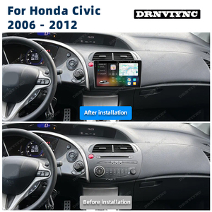 วิทยุติดรถยนต์แอนดรอยด์13 uis 7870 2K จีพีเอส DSP CarPlay วิทยุเครื่องเล่นวิดีโอสเตอริโออัตโนมัติสำหรับ Honda <span class=keywords><strong>Civic</strong></span> <span class=keywords><strong>hatchback</strong></span> 2006 - 2012 - Product Image 2