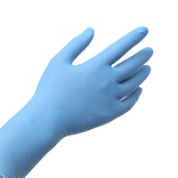 Gants d'examen jetables en nitrile Titanfine, sans latex, sans poudre, bleus, 3,5 g, prix usine, pour usage médical et alimentaire