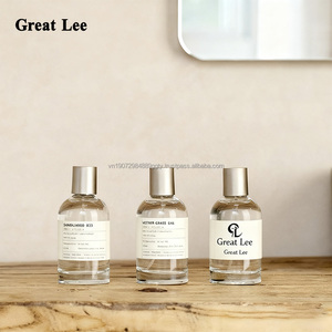 Hot Sales China Custom Round Glass Perfume Bottle 30ml 50ml 100ml Empty Perfume Bottles With <b>Box</b> Lids - Product Image 1