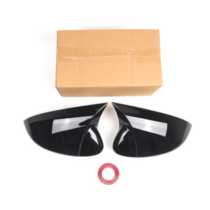 Volkswagen Golf 8 Rearview Mirror Cover <b>ABS</b> Plastic Full Set With 3m Tape Adhesive Installation - Product Image 4