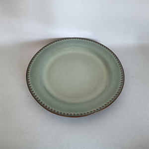 Service de table rouge de style américain, vaisselle en céramique écologique, design portable - Product Image 5