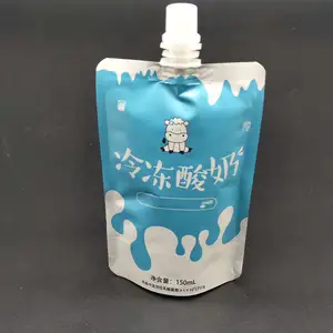 Großhandel Fabrik Professional Custom Liquid Pouch Stand Up Taschen Getränk Kunststoff verpackung Auslauf Trink saft beutel