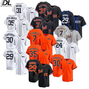 Vente flash - Maillot de baseball pour hommes 35 Verlander 29 Skubal 7 Kevin McGonigle - Vêtements de sport de haute qualité - Vente en gros de chemises de sport - Product Image 1