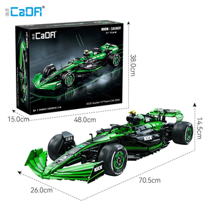 64010 <span class=keywords><strong>Sauber</strong></span> C44 Coche de Carreras, Bloques de Construcción de Modelos de Coches de Carreras, Juguetes de Ladrillos de Vehículos Superdeportivos, Regalos para Adultos y Niños - Product Image 6