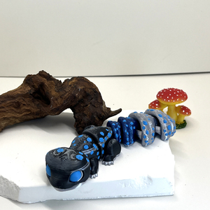 Impression 3D, Gecko gardien, <span class=keywords><strong>jouet</strong></span> ou décoration créative d'animal articulé, artisanat, cadeau, Gecko léopard - Product Image 6