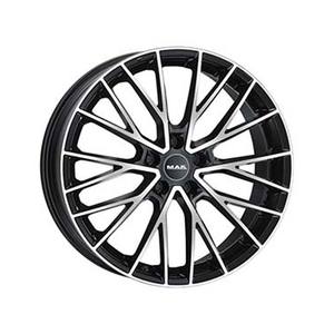 Garantie de qualité Nouveau modèle 100% Italie MAK SPECIALE 5x112 Noir Miroir Jantes de voiture en alliage moulé par gravité à mailles larges 10 pouces - Product Image 1