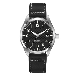 Montre automatique mécanique pour homme 40 mm <span class=keywords><strong>Seiko</strong></span> NH35, verre saphir, sans logo, logo personnalisé, montre de pilote - Product Image 2