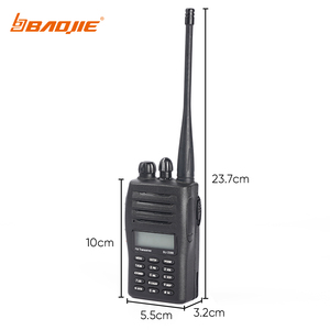 BaoJie Walkie Talkie Analógico de Mano para Exteriores, Bidireccional, VHF y UHF, con 5W de Alta Potencia, Rango de 1-5KM, Batería de Litio, 1-5KM - Product Image 3