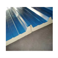 Panneau Sandwich Métal PIR Isolé Mur Toiture Polyuréthane Chambre Froide Matériau de Construction