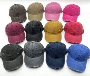 Gorra de Béisbol Personalizada al por Mayor, Color Sólido, Logotipo Personalizado, Estilo Vintage Lavado - Product Image 1