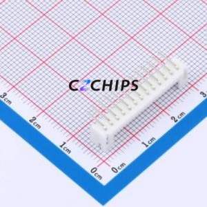 WAFER-PH2.0-13PWZ Wire-to-Board Pin Header Bent Lead Through Hole,P=2mm Connector 1x13P 2mm Right Angle Insert PH - Product Image 2