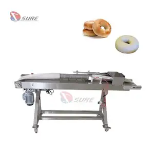 Mesin pembuat roti listrik otomatis 30-150g 1500-2000 buah/jam Bagel Molding Shaping Maker mesin penggulung harga