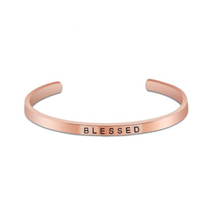 Pulseras de la Amistad para Mujeres Adolescentes, Brazalete Personalizado con Frases de Mantra para Cumpleaños, Pulsera con Logotipo Personalizado - Product Image 2