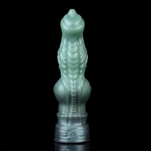 Wholesale Large Male Penis Sleeve Enlarger Monster Penis Extender Sleeve with Cock Ring Big Knot <b>Dildo</b> Adult Sex Toy for Men - Product Image 4